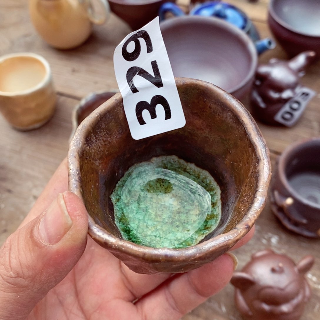 柴烧茶具陶瓷杯子