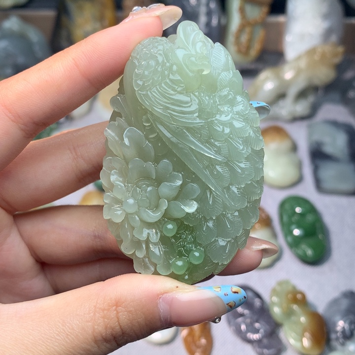 和田玉挂件未镶嵌