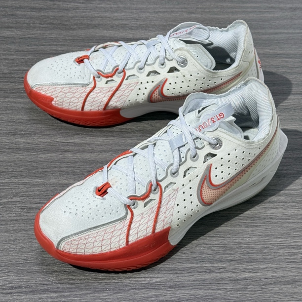 44.5码/NIKE/G.T Cut3白红/篮球鞋/95新 店