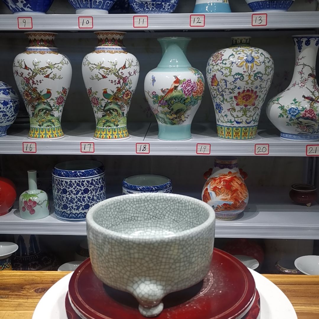 瓶景德镇陶瓷花瓶摆件