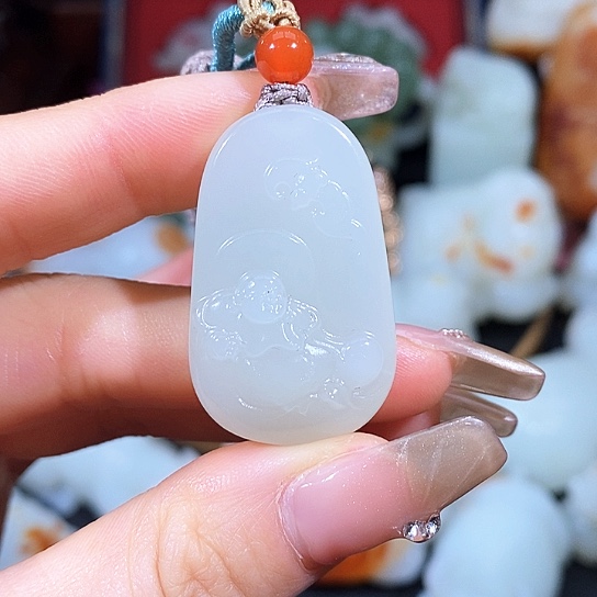 和田玉挂件未镶嵌