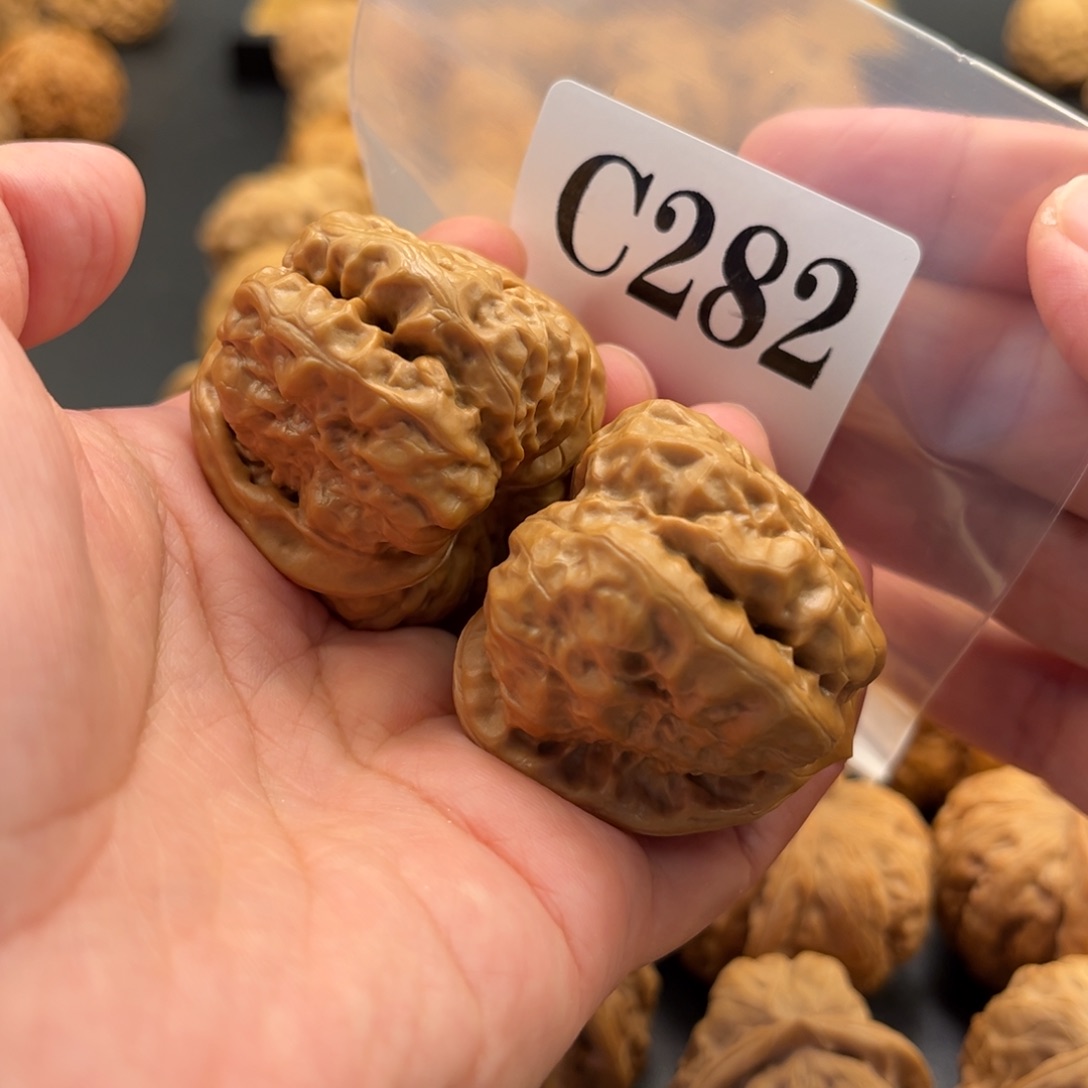 不***╮把件文玩核桃蛙蛙精品39肚43
