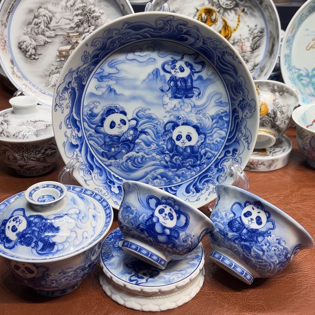 陶杯子景德镇陶瓷艺术展