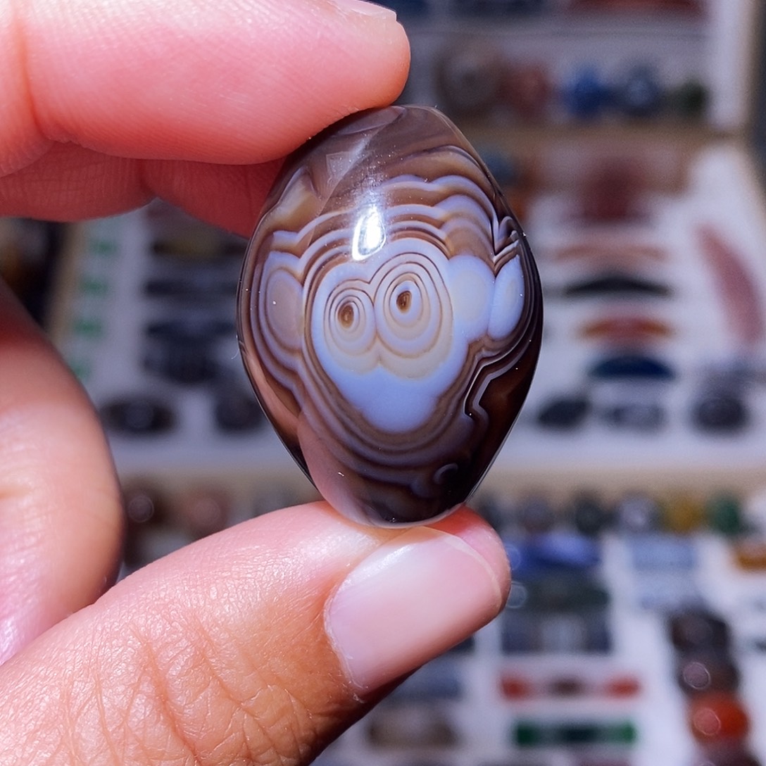 玛瑙未镶嵌吊坠……..