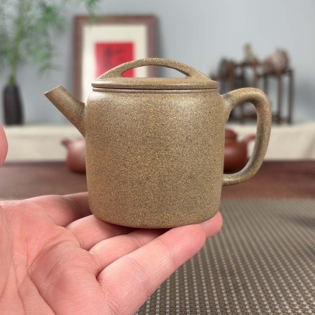 紫砂茶壶微瑕黄龙山原矿紫砂壶