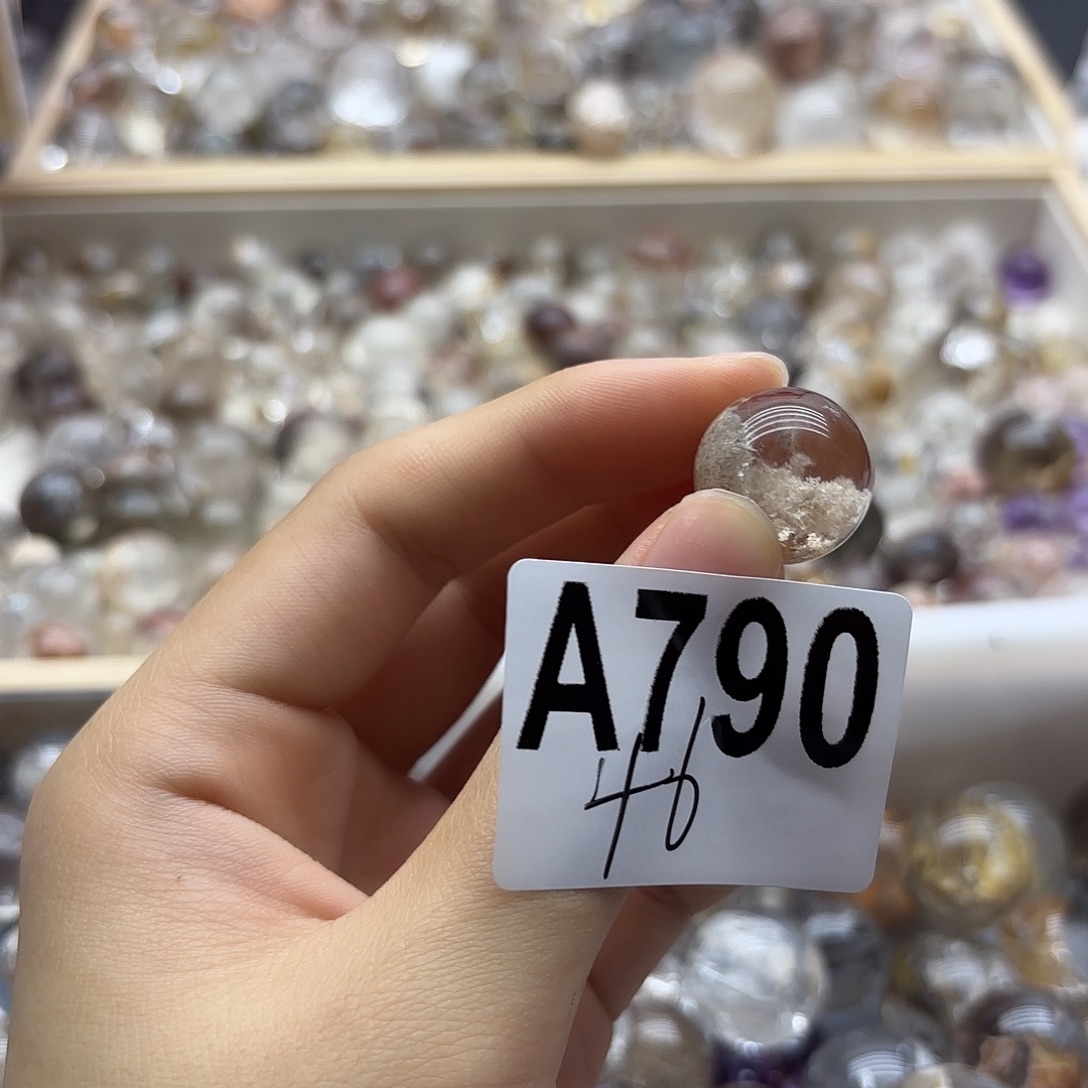 ****仙未镶嵌珠宝半成品水晶790