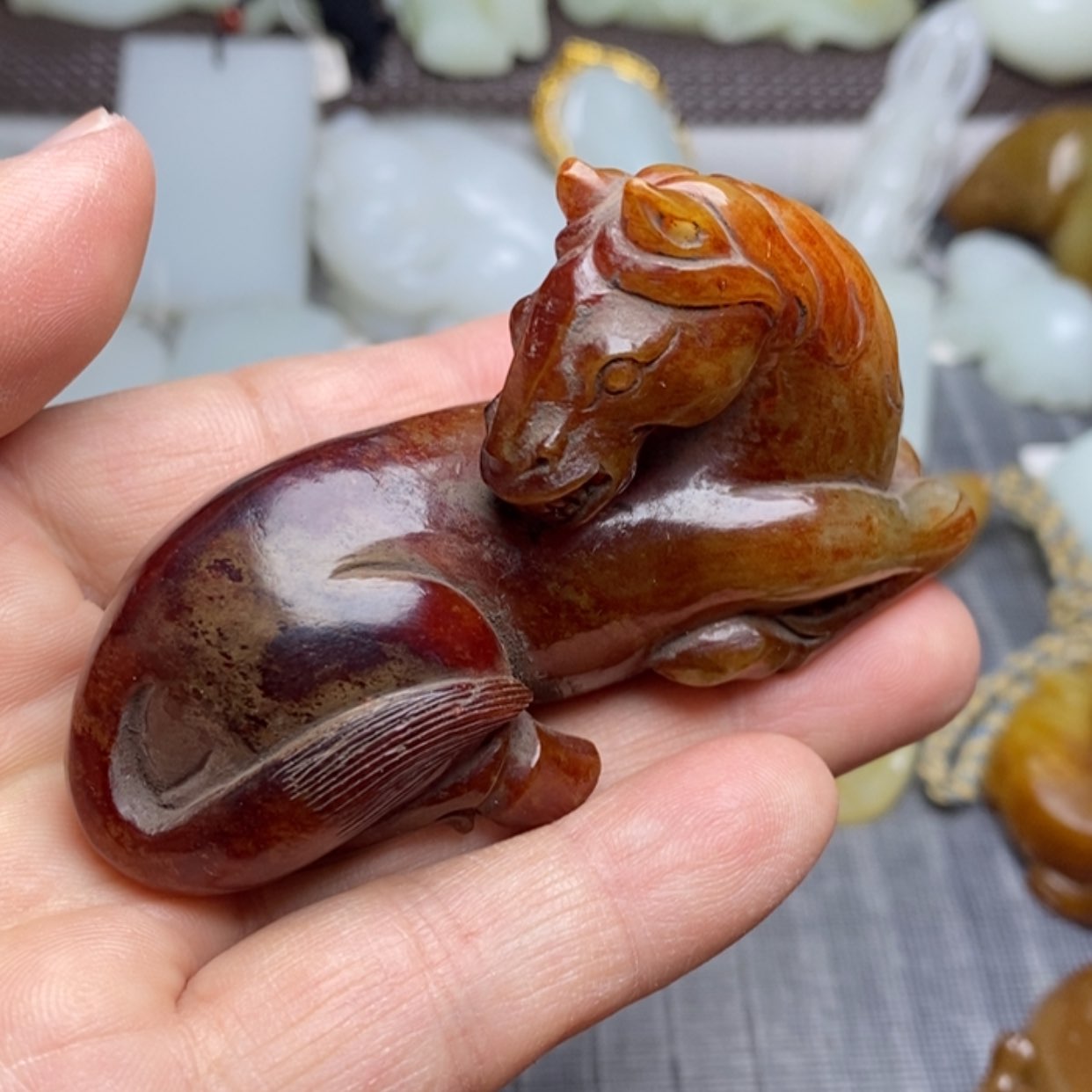 【闪购商品】和田玉（糖玉）颈饰未镶嵌