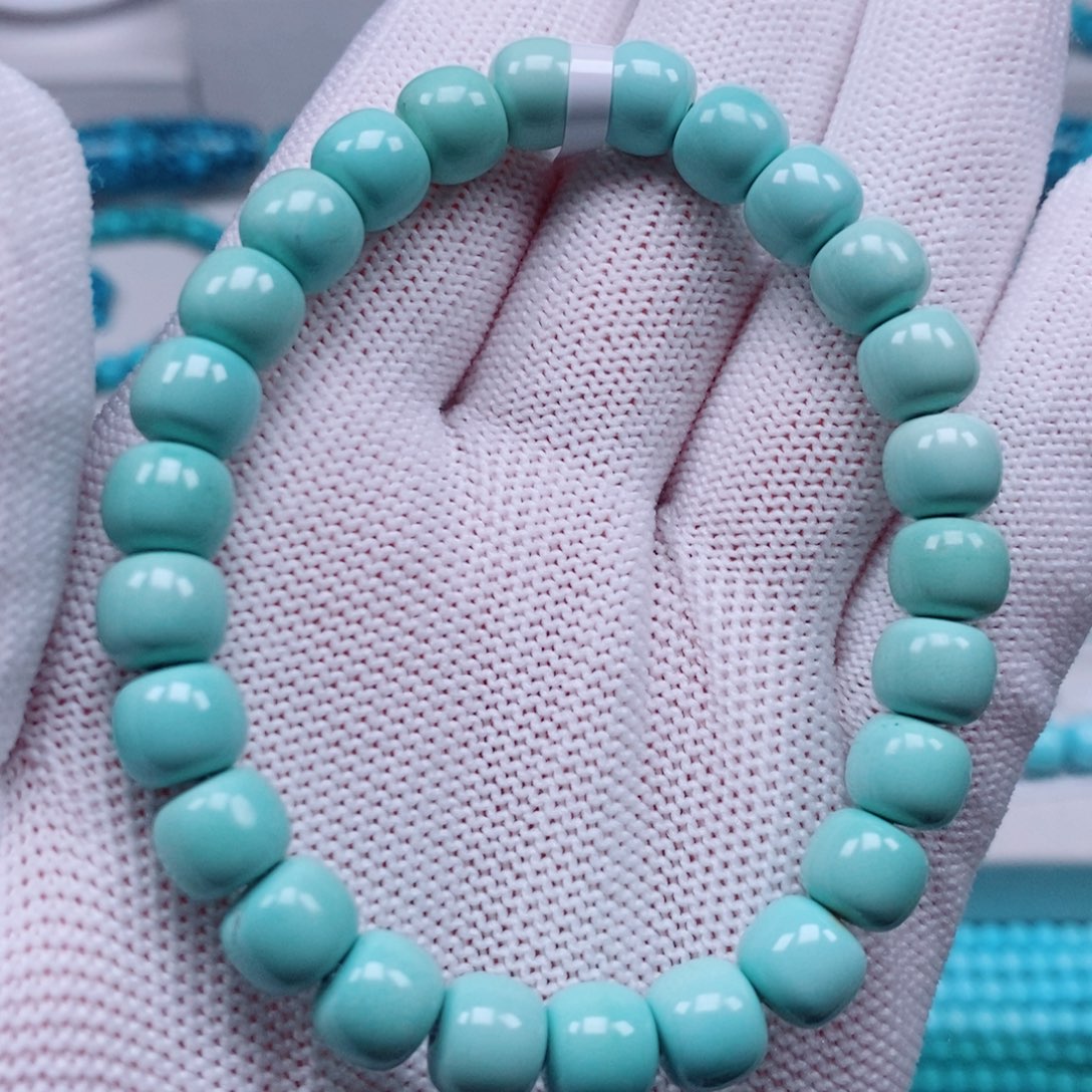 绿松石未镶嵌手串