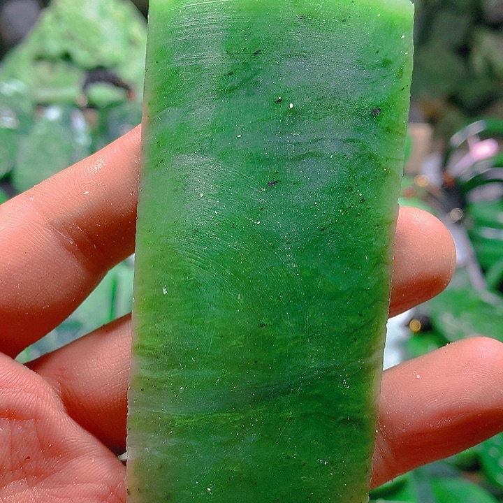 和田玉（碧玉）未镶嵌珠宝半成品