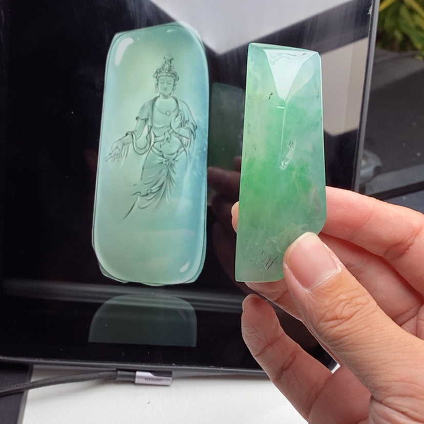 【闪购商品】定制翡翠未镶嵌包工