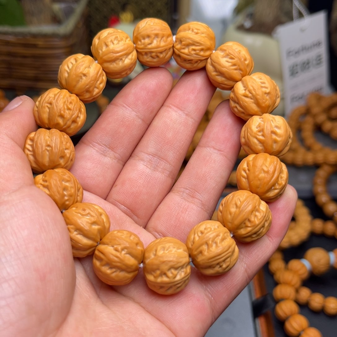 猴头核桃手串1.8八棱