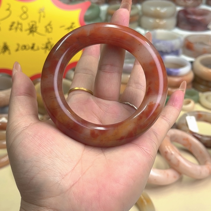 石英质玉手镯未镶嵌可****8