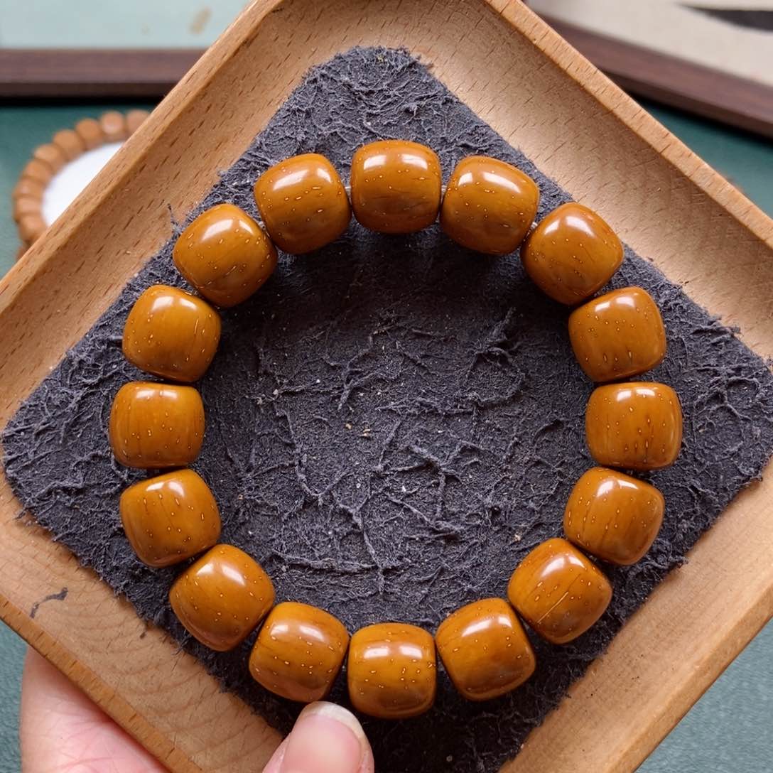 紫金鼠手串14mm➕近实心老型