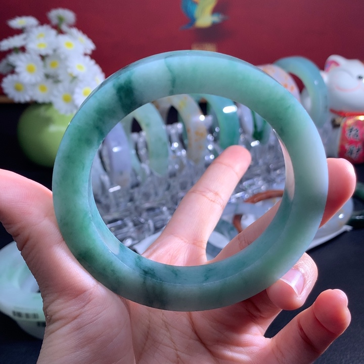 定制翡翠翡翠手镯未镶嵌