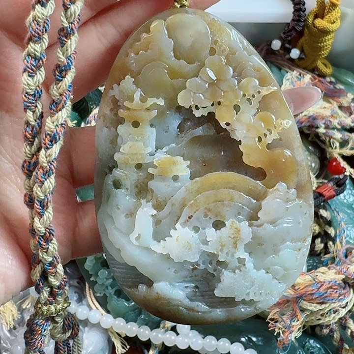 和田玉把件未镶嵌