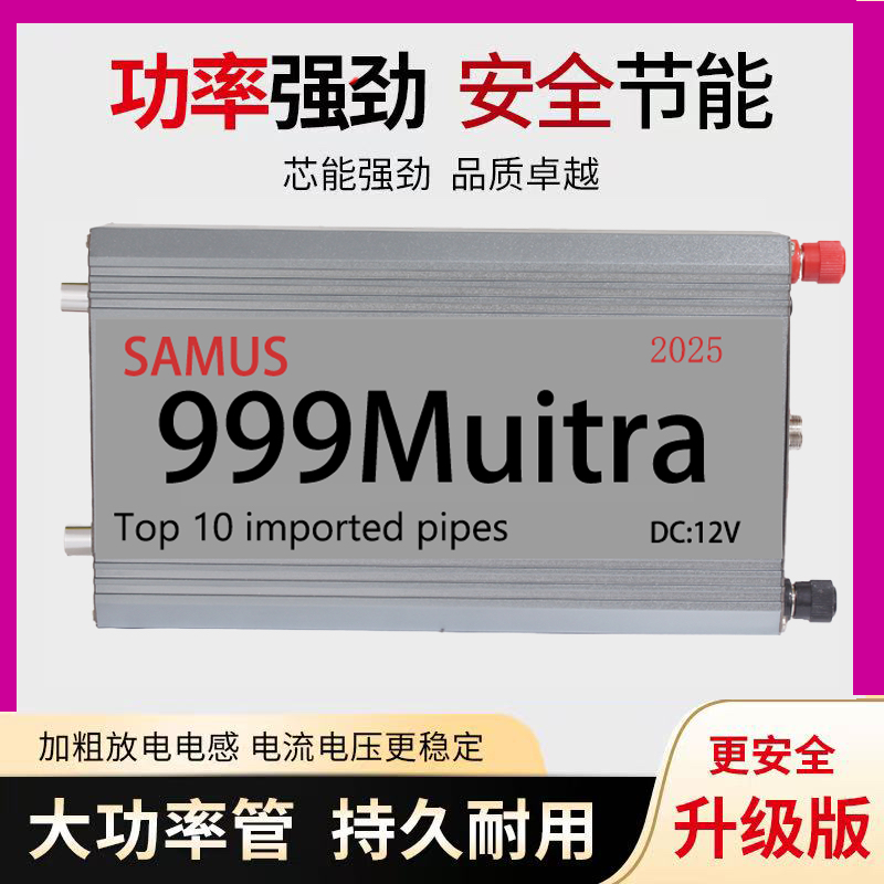 新款999M 逆变器12V便携小型大硅功率山姆斯电子升压转换器