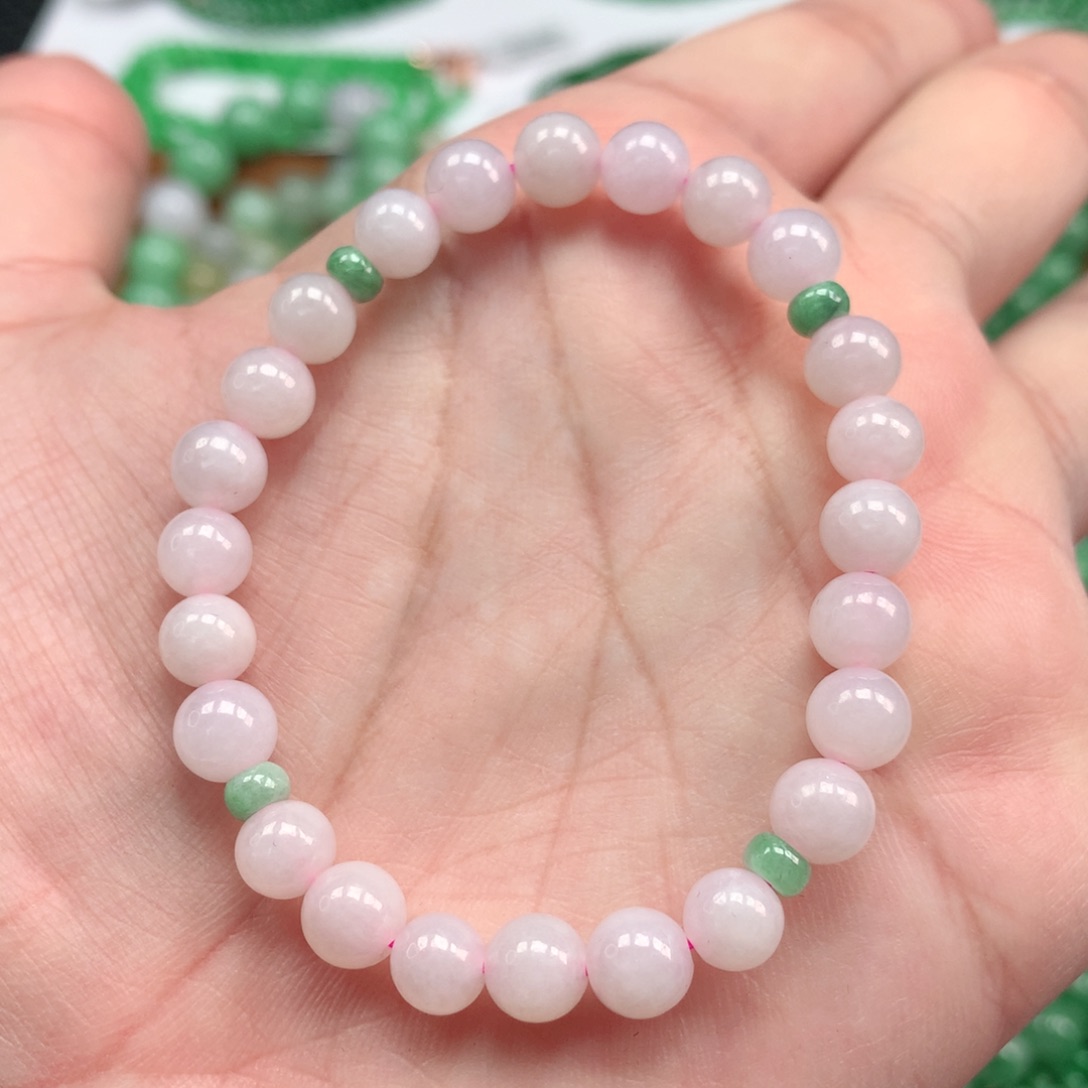 翡翠手链未镶嵌翡翠