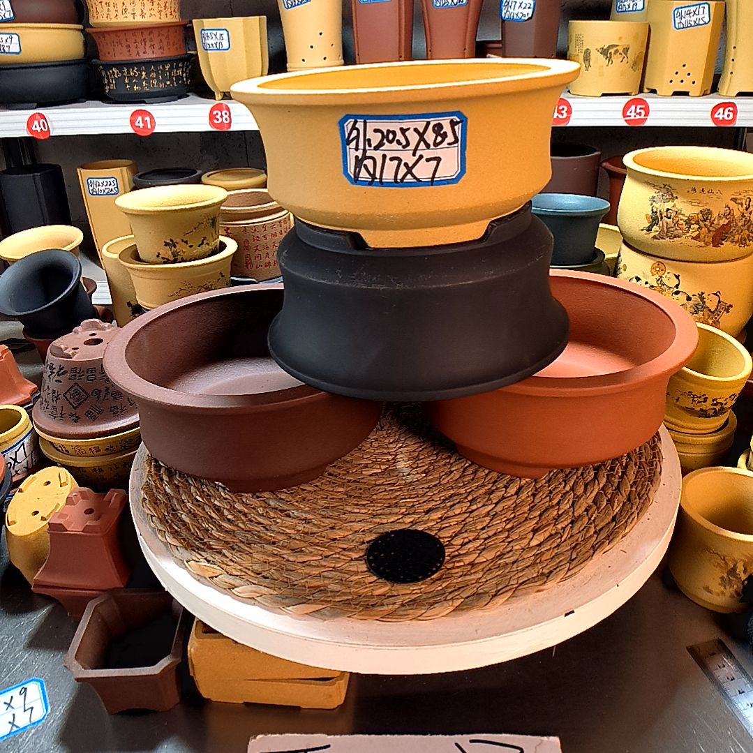 宜兴紫砂花盆花盆