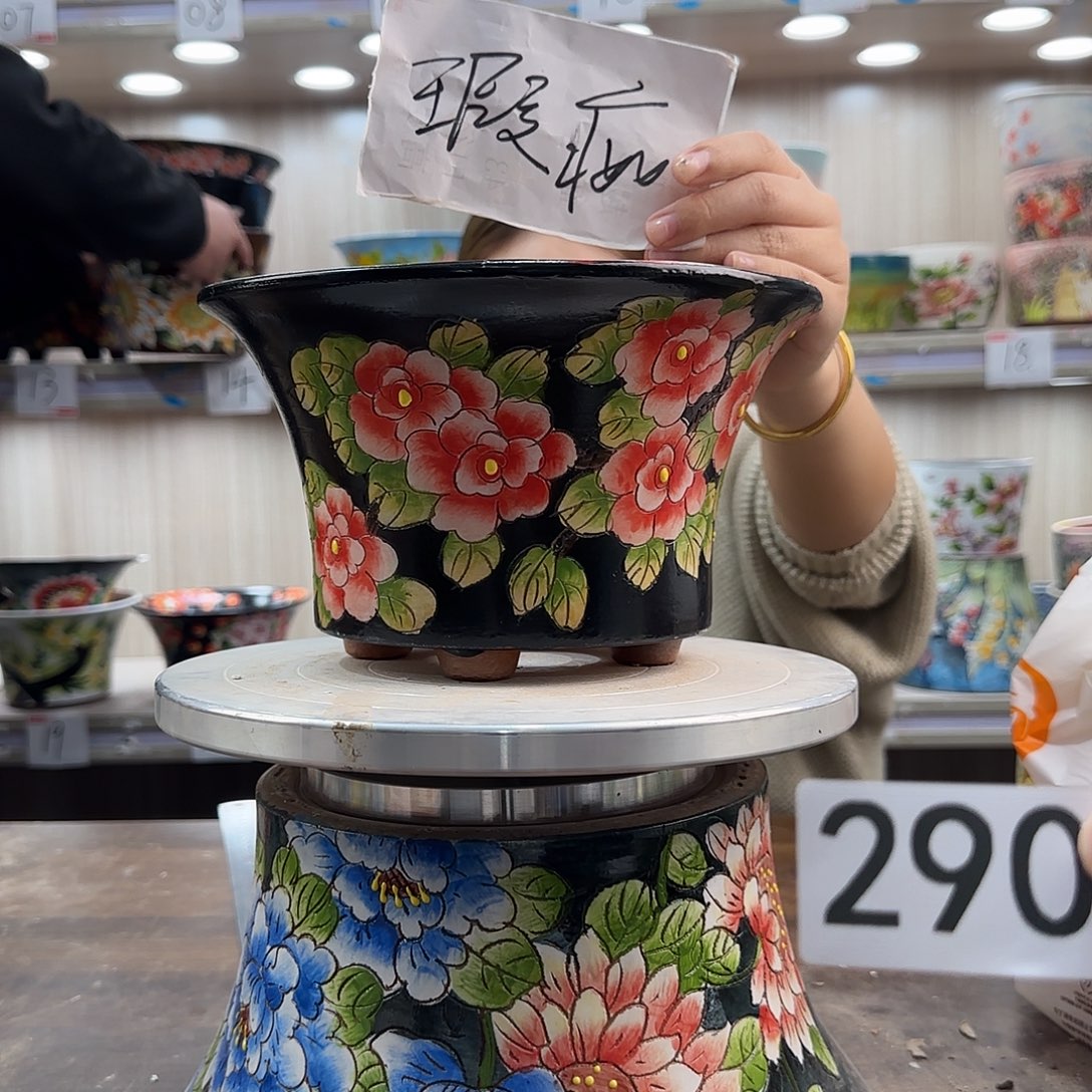 花盆紫砂瑕疵瑕疵290