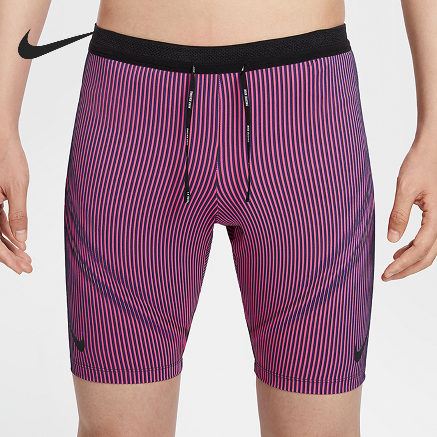 Nike/耐克正品2024新款男士时尚系带紧身运动短裤FN3370-060