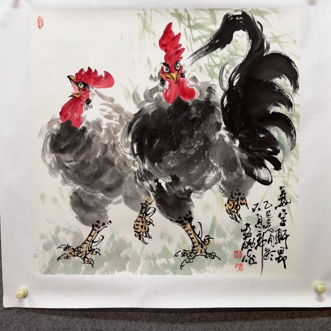 国画娄鹏老师手绘作品