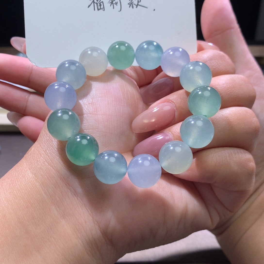 翡翠散珠福利款梵高的星空蓝