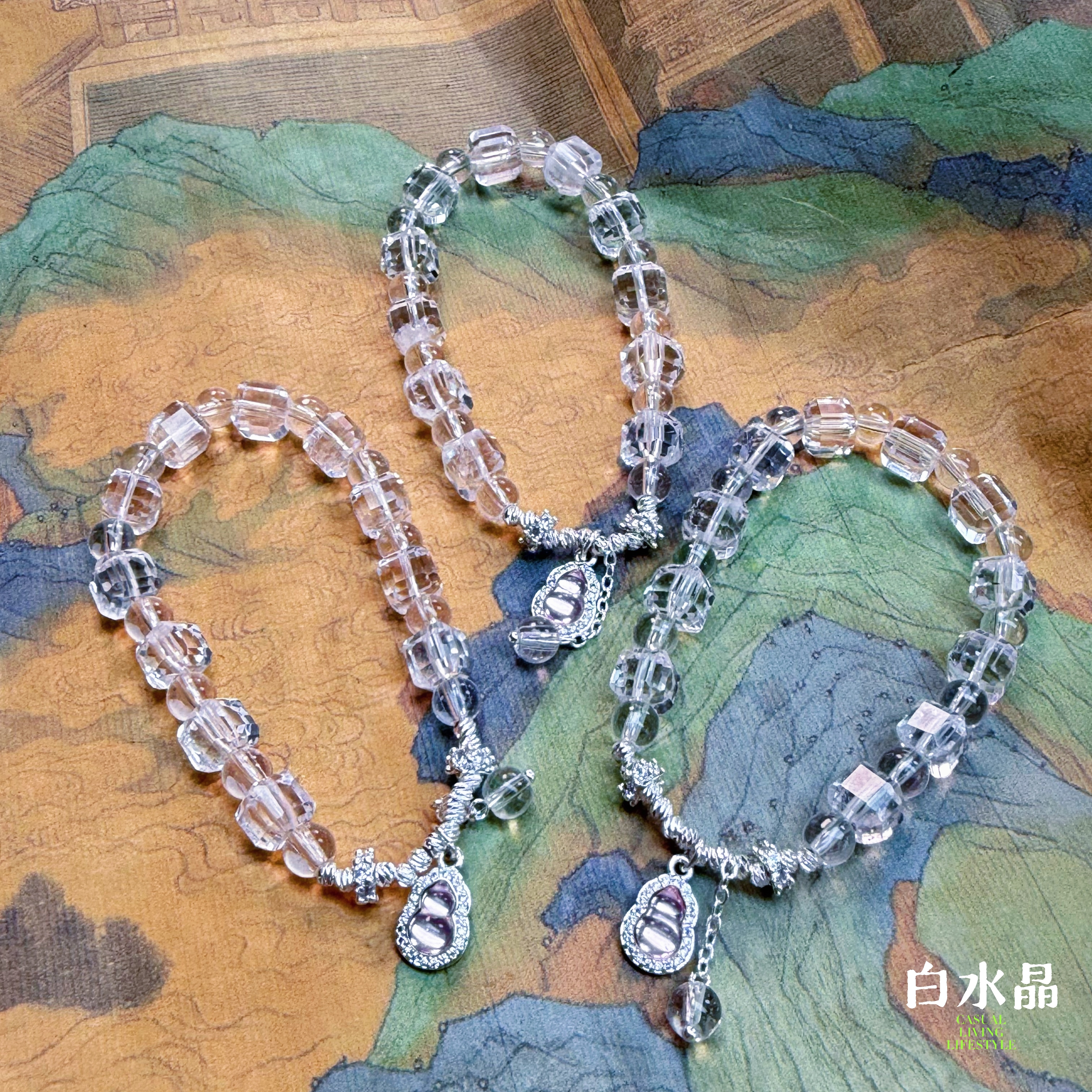 【十六珠宝】破晓｜白水晶8mm设计款XM539多样性发一