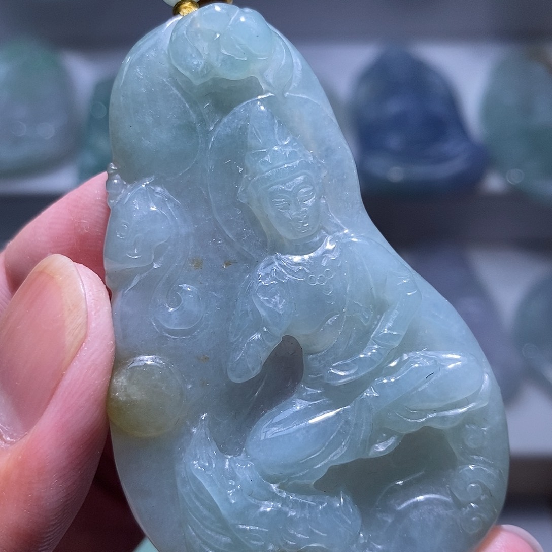 翡翠未镶嵌颈饰111111111111