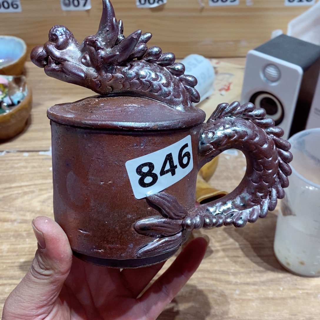 柴烧茶具陶瓷杯子