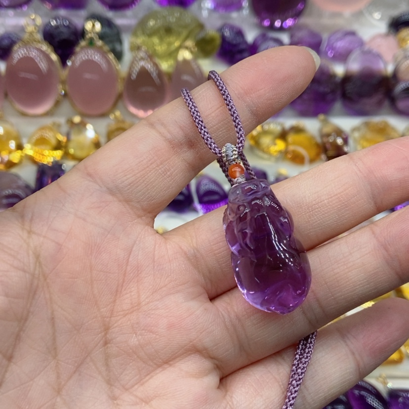 【闪购商品】水晶水晶吊坠未镶嵌