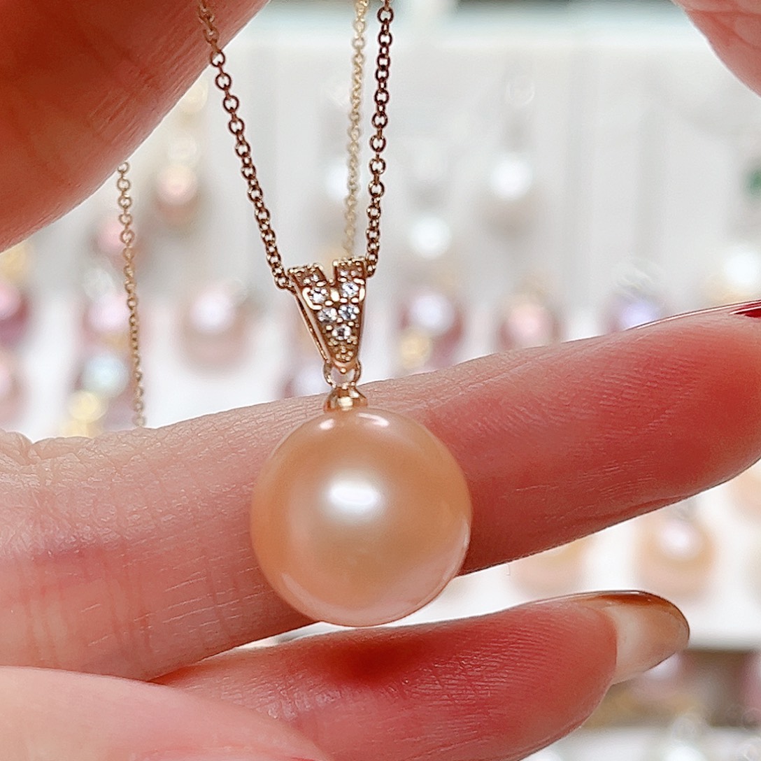 吊坠(赠链)合金淡水珍珠