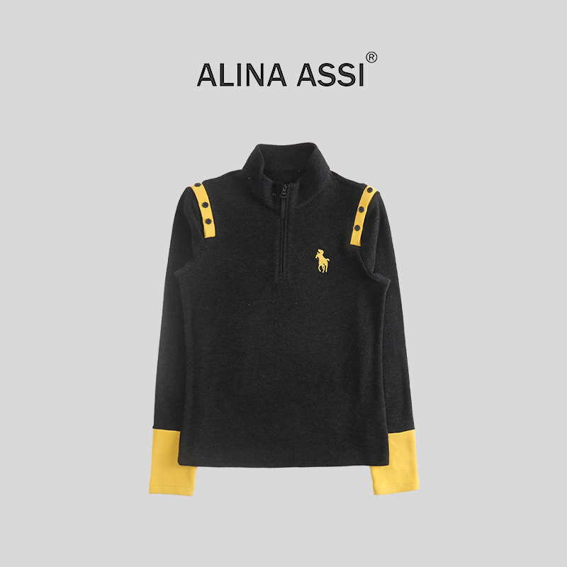 【糯米姐】2025秋冬双面绒加厚长袖上衣W0700