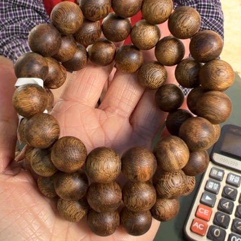 沉香手串装勺子13克卡1.3多样性发1串