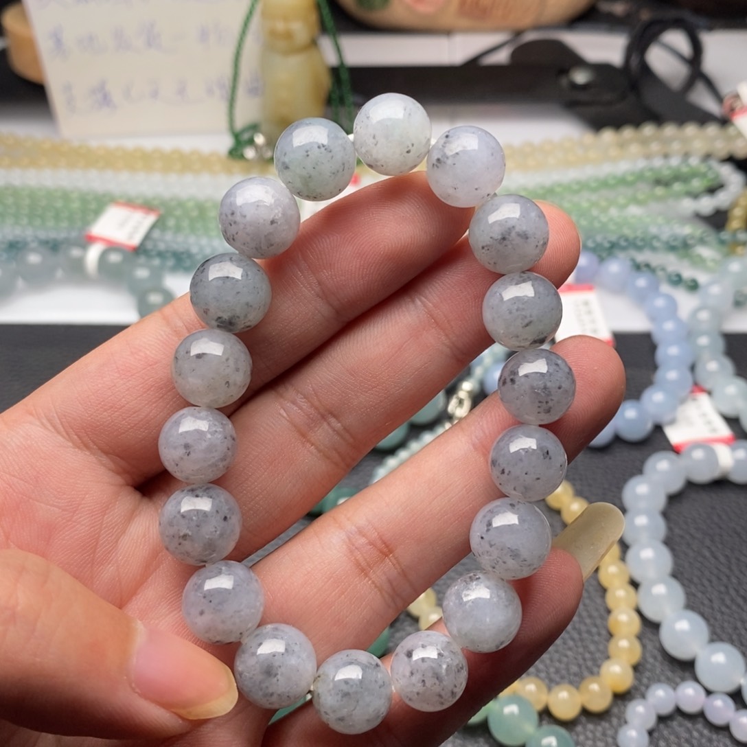 翡翠手链未镶嵌多样性发货
