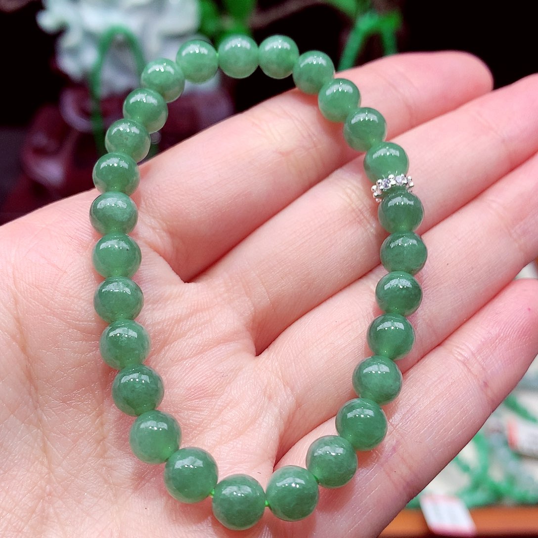 未镶嵌手链翡翠翡翠