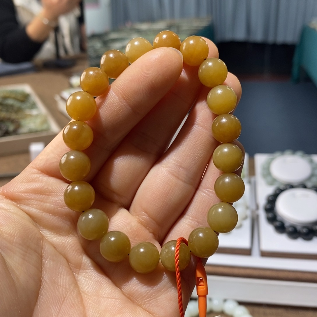 和田玉未镶嵌手链10