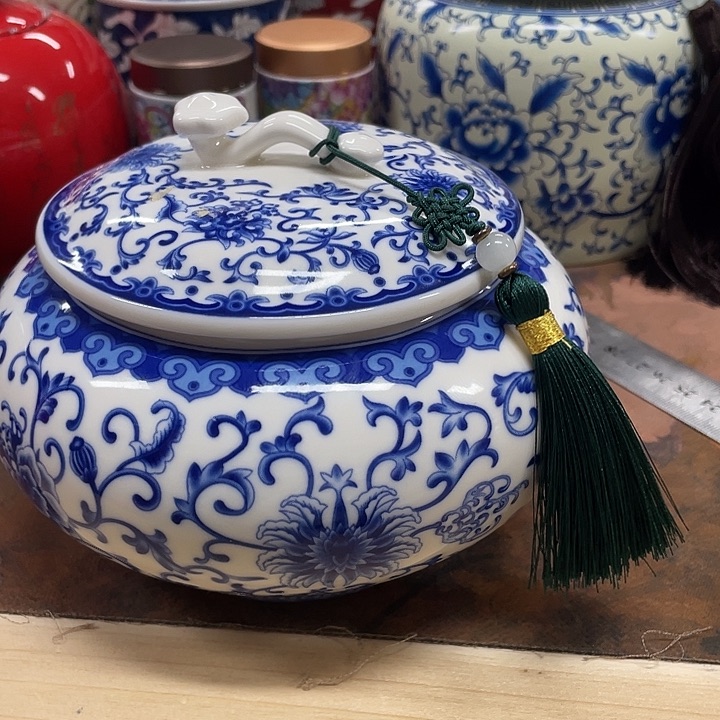 陶瓷好密封罐茶叶罐