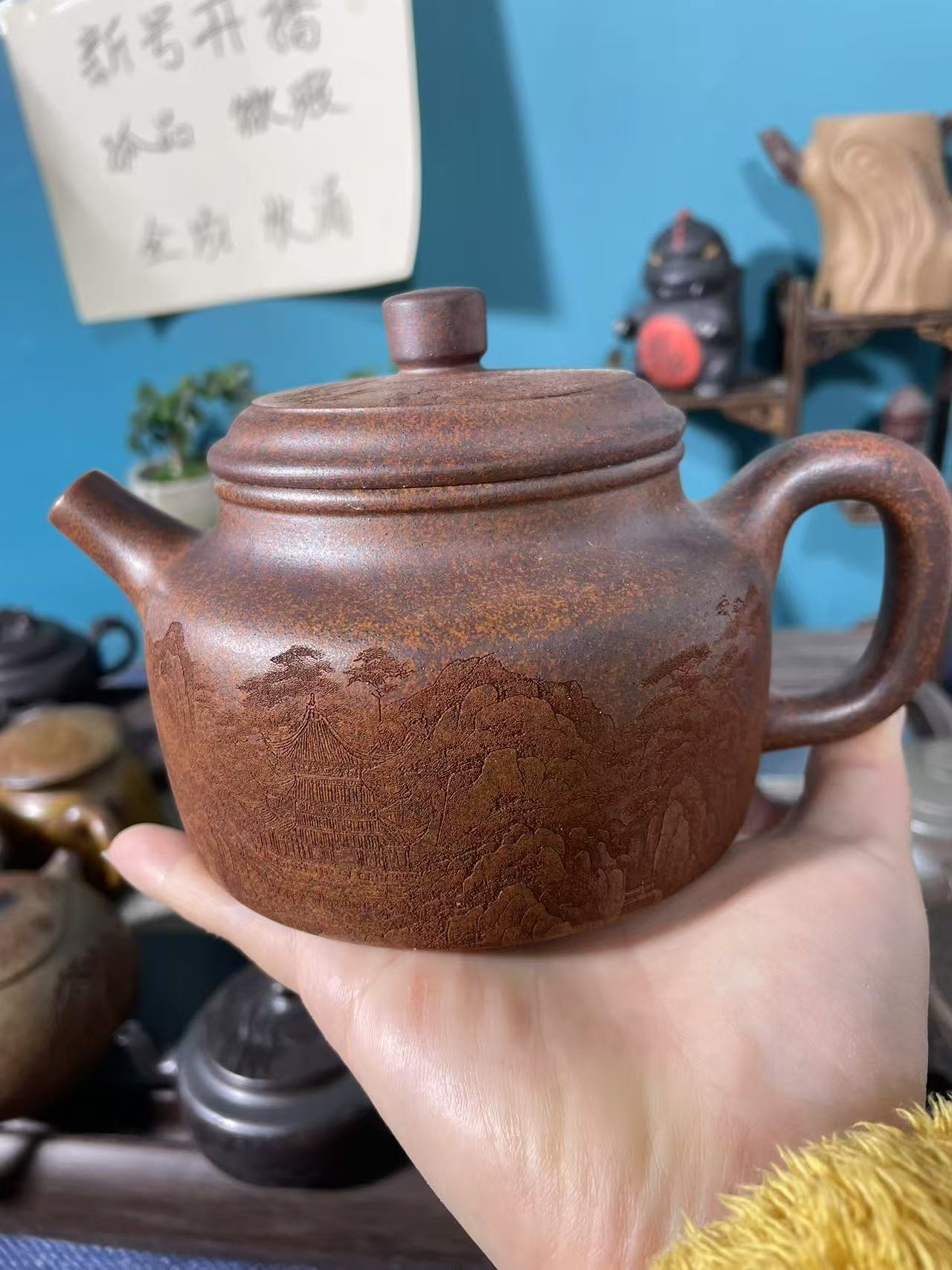 宜兴紫砂大德钟壶