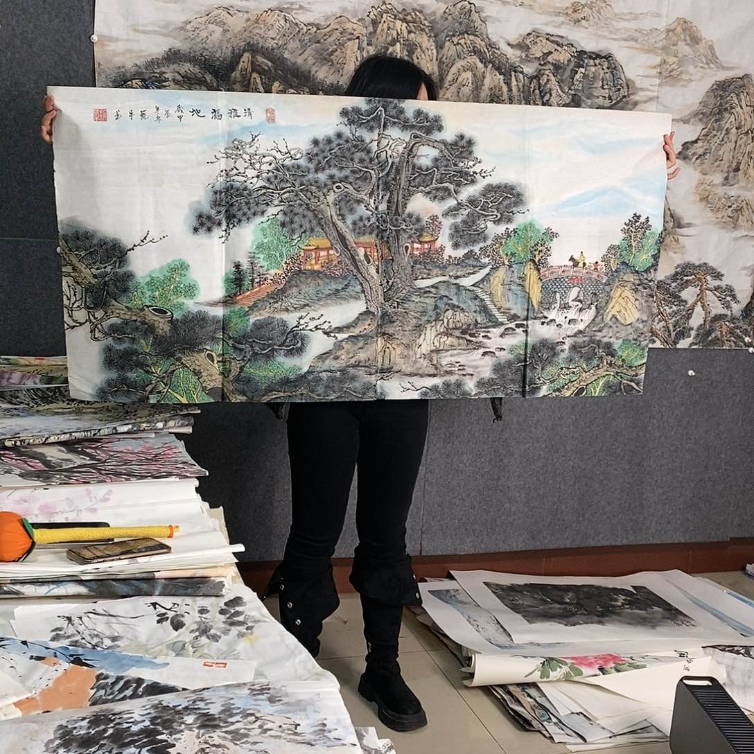 国画手写手绘国画作品25