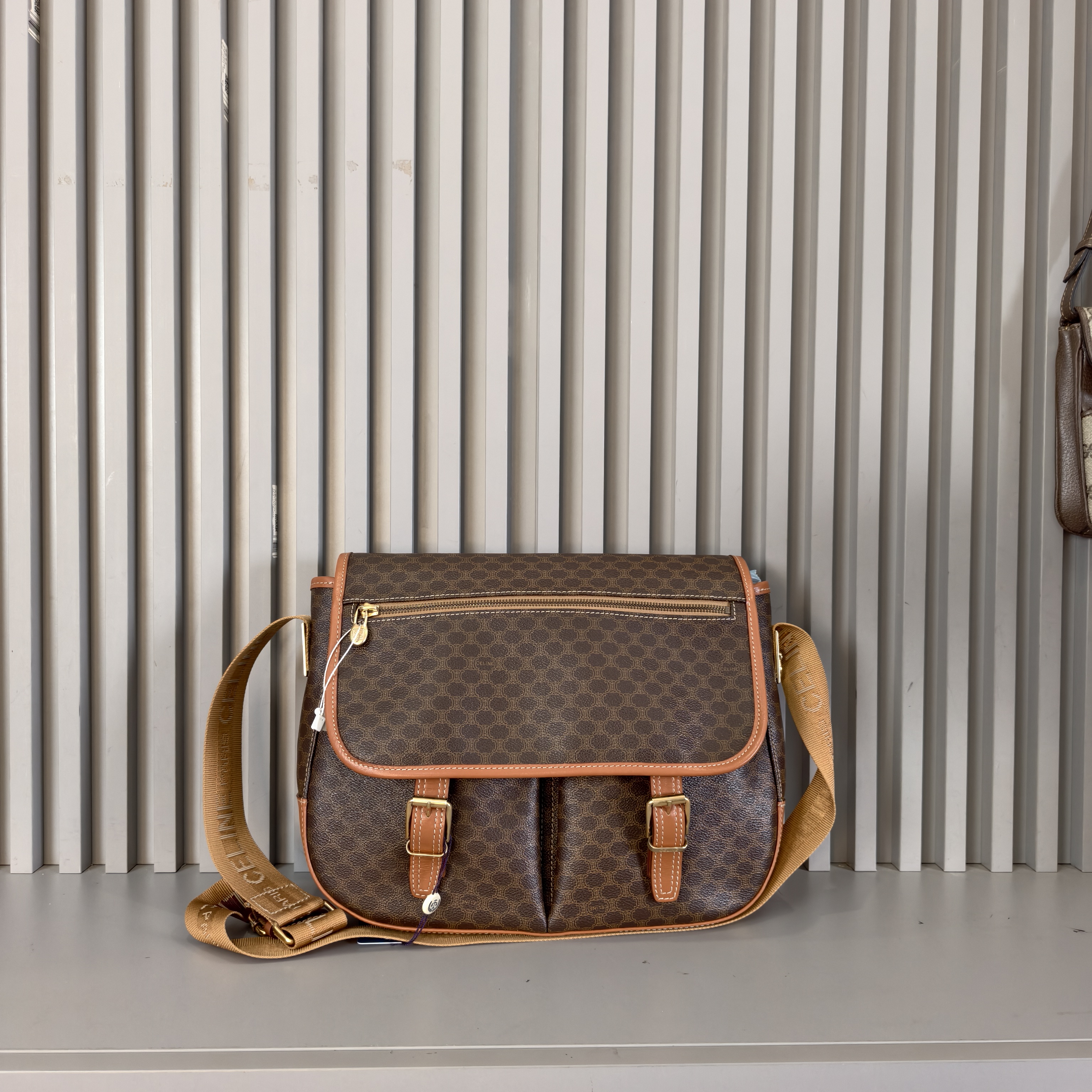 95新 Celine/思琳 G专属/思琳双眼邮差斜挎包/10227