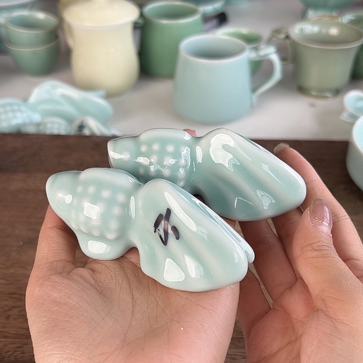 小米茶器龙泉青瓷