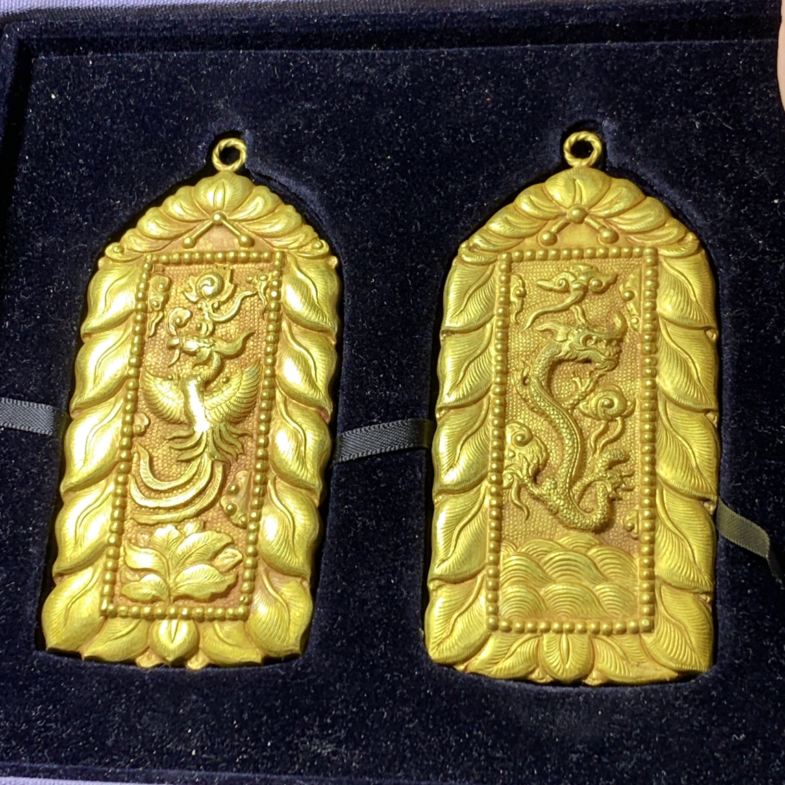 艺术品龙凤金牌144克
