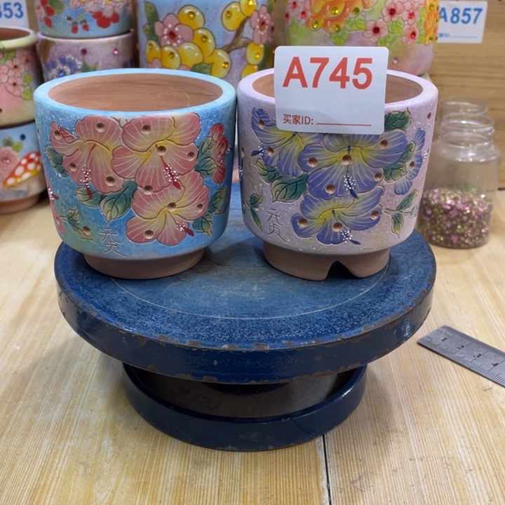 小直筒花盆多肉花盆