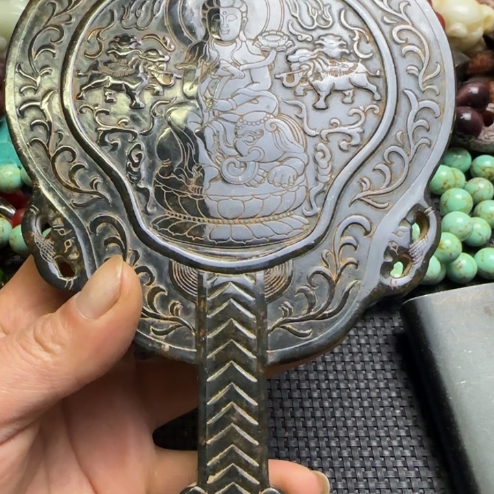 紫金钵盂菩提吊坠