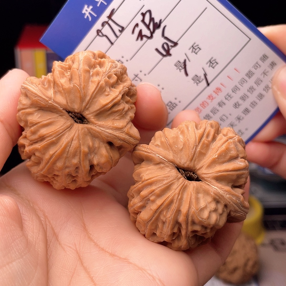 核桃文玩核桃手捻975