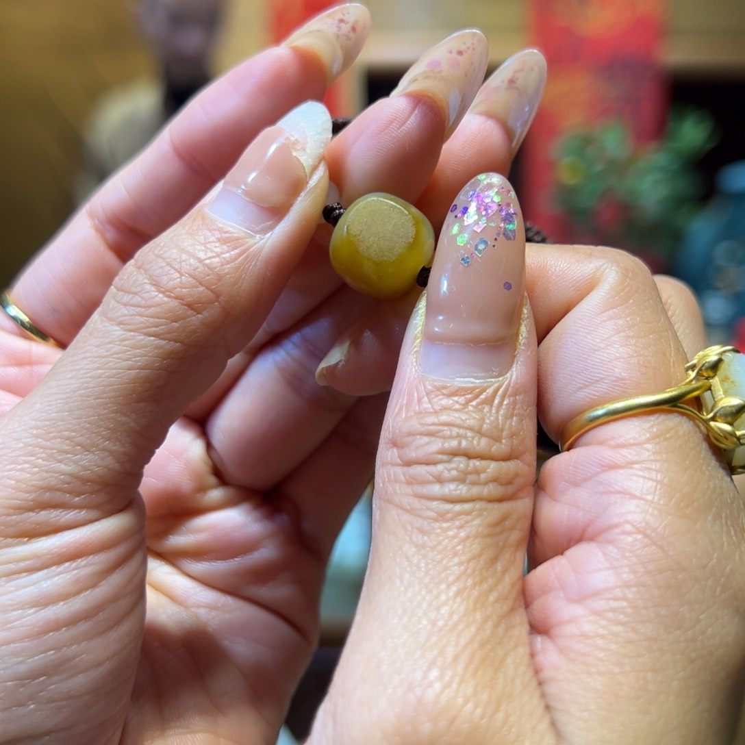 和田玉手链未镶嵌14