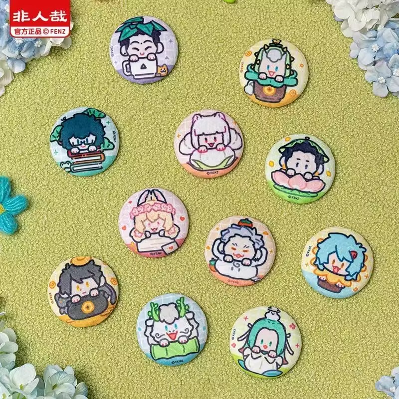 正版非人哉吧唧动漫二次元周边个谷子徽章装饰胸针