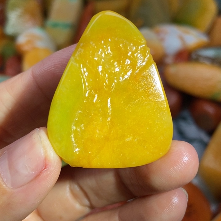 陈***7翡翠未镶嵌颈饰缅甸