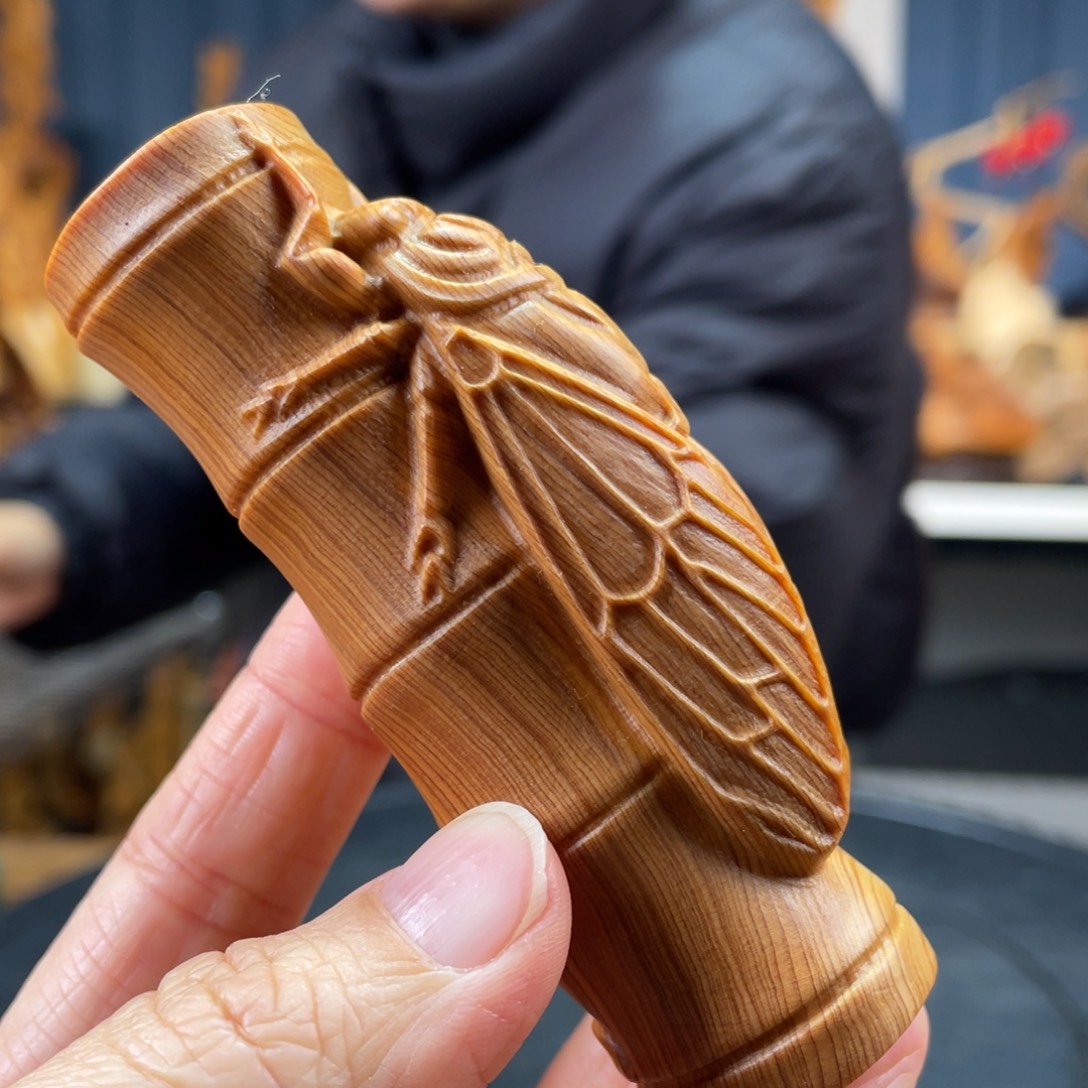 柏木（崖柏）手把件