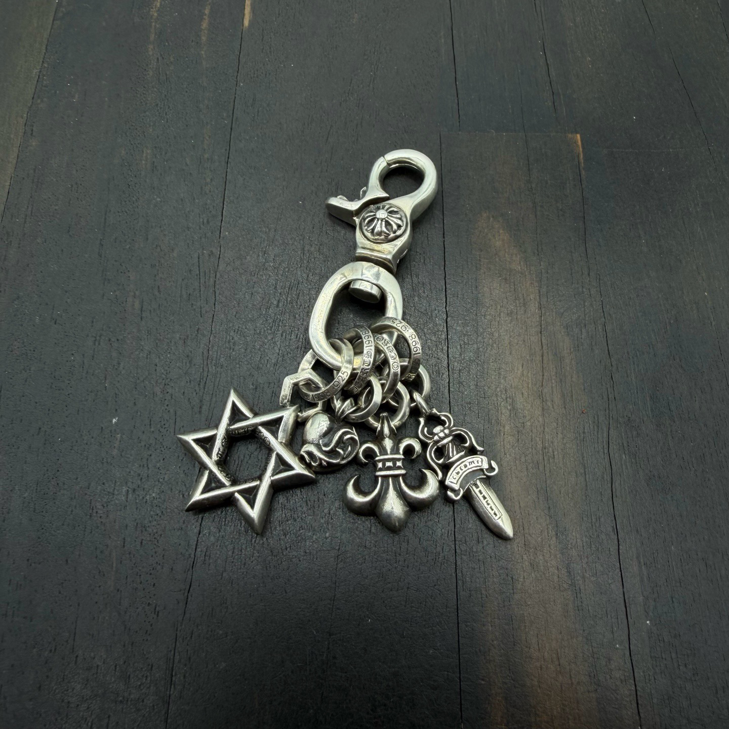 Chrome Hearts 克罗心 多元素钥匙扣 包挂